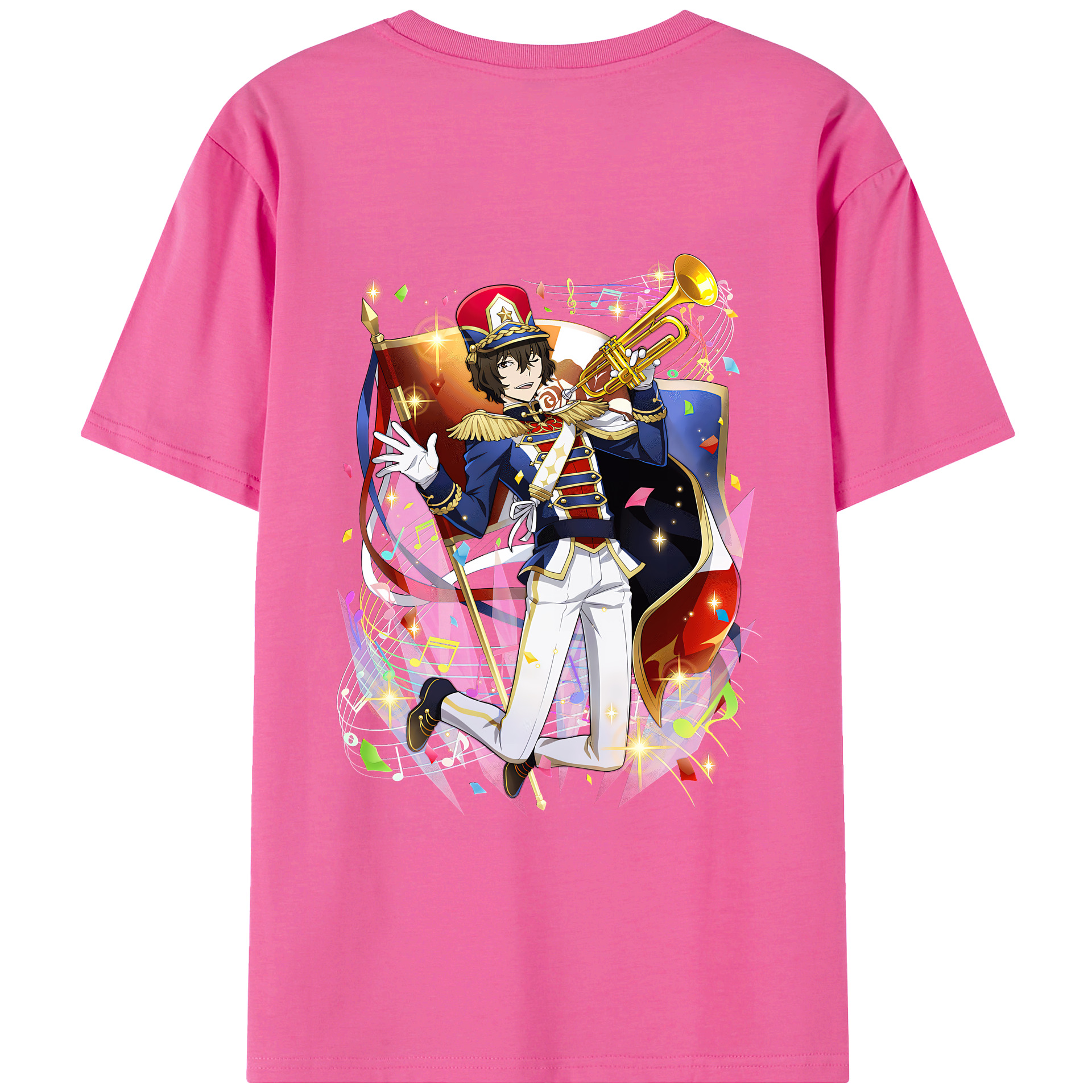 （画像用） 文豪ストレイドッグス Bungo Stray Dogs レディース半袖Tシャツ(バックプリント)